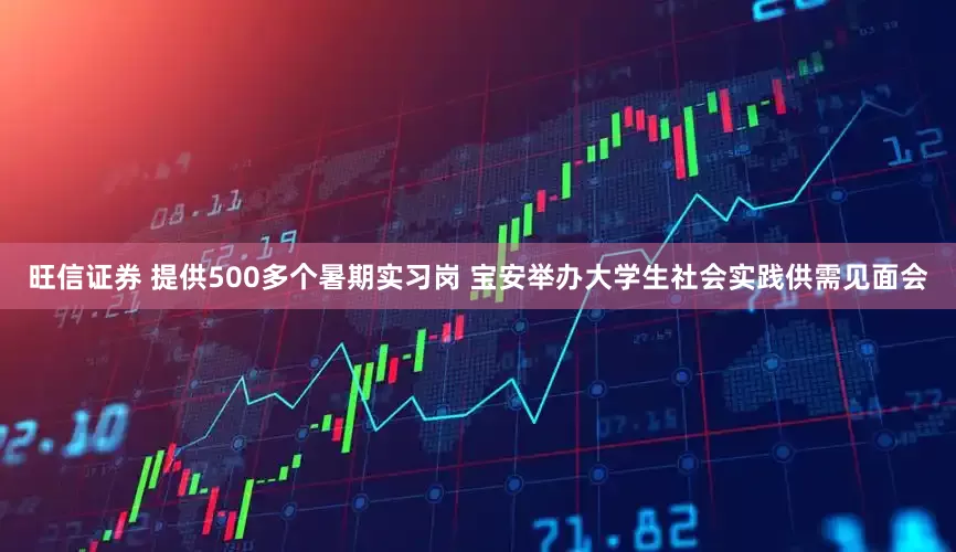 旺信证券 提供500多个暑期实习岗 宝安举办大学生社会实践供需见面会